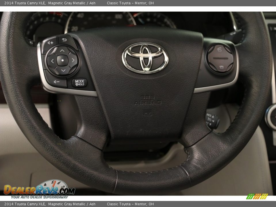 2014 Toyota Camry XLE Magnetic Gray Metallic / Ash Photo #6