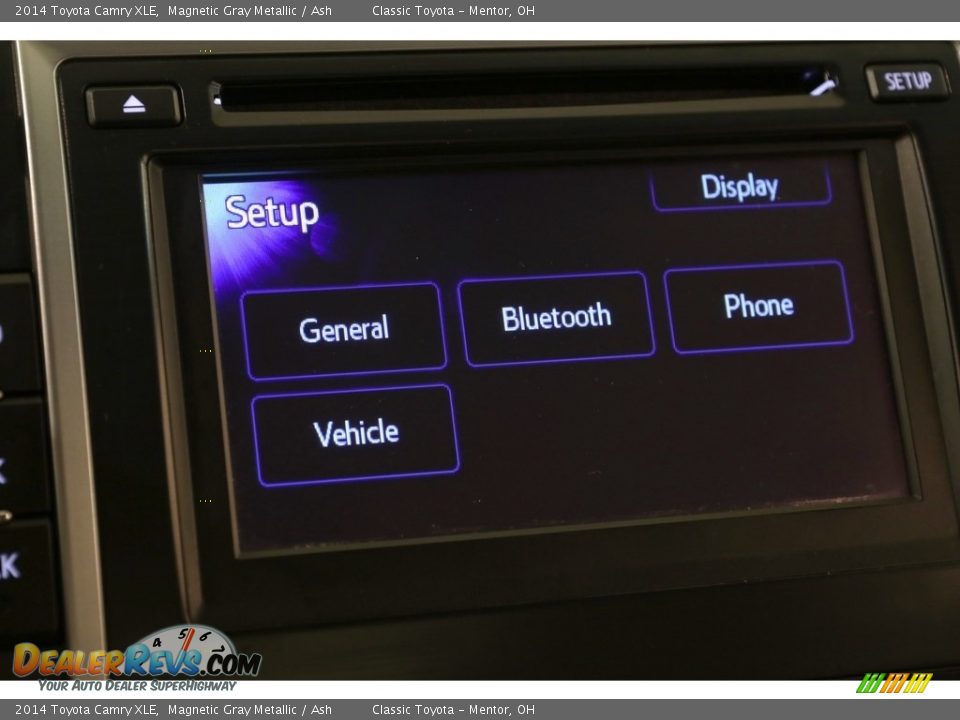 2014 Toyota Camry XLE Magnetic Gray Metallic / Ash Photo #9