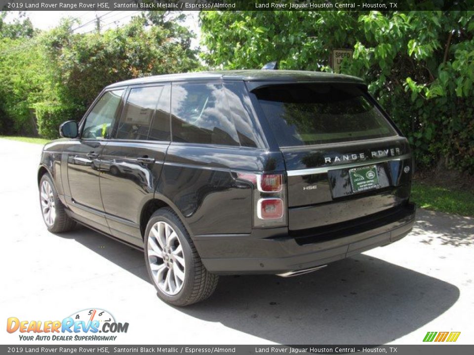 2019 Land Rover Range Rover HSE Santorini Black Metallic / Espresso/Almond Photo #12