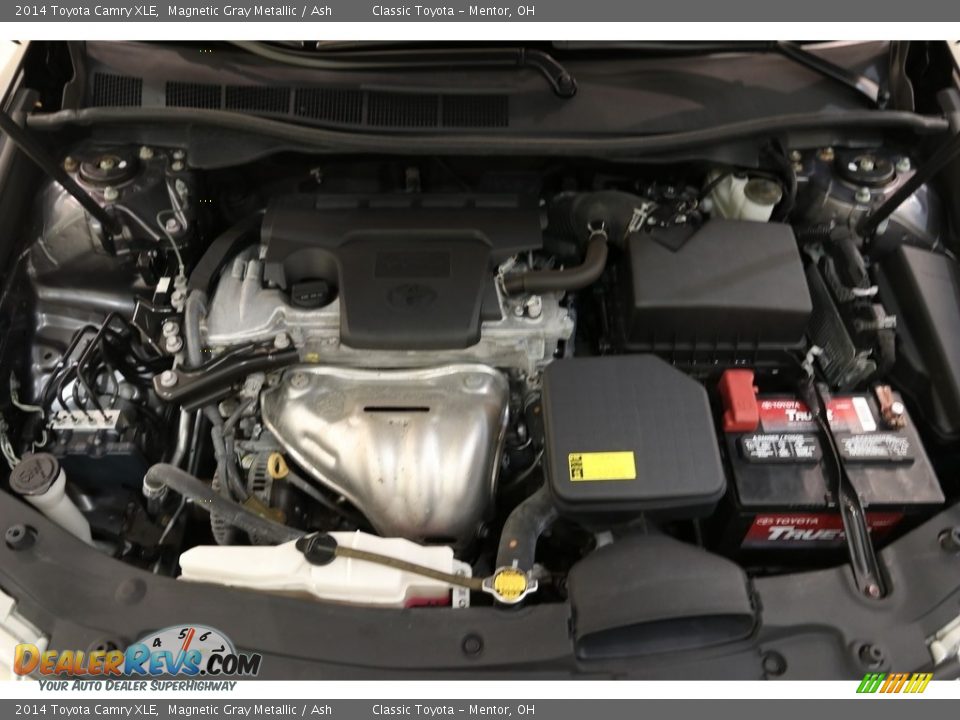 2014 Toyota Camry XLE Magnetic Gray Metallic / Ash Photo #20