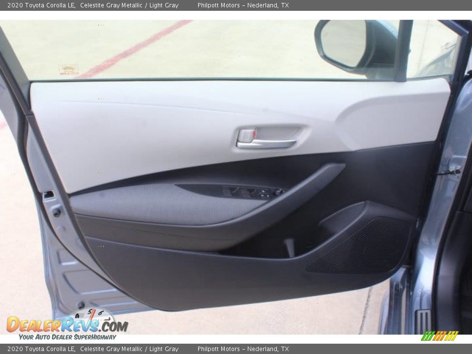 Door Panel of 2020 Toyota Corolla LE Photo #9