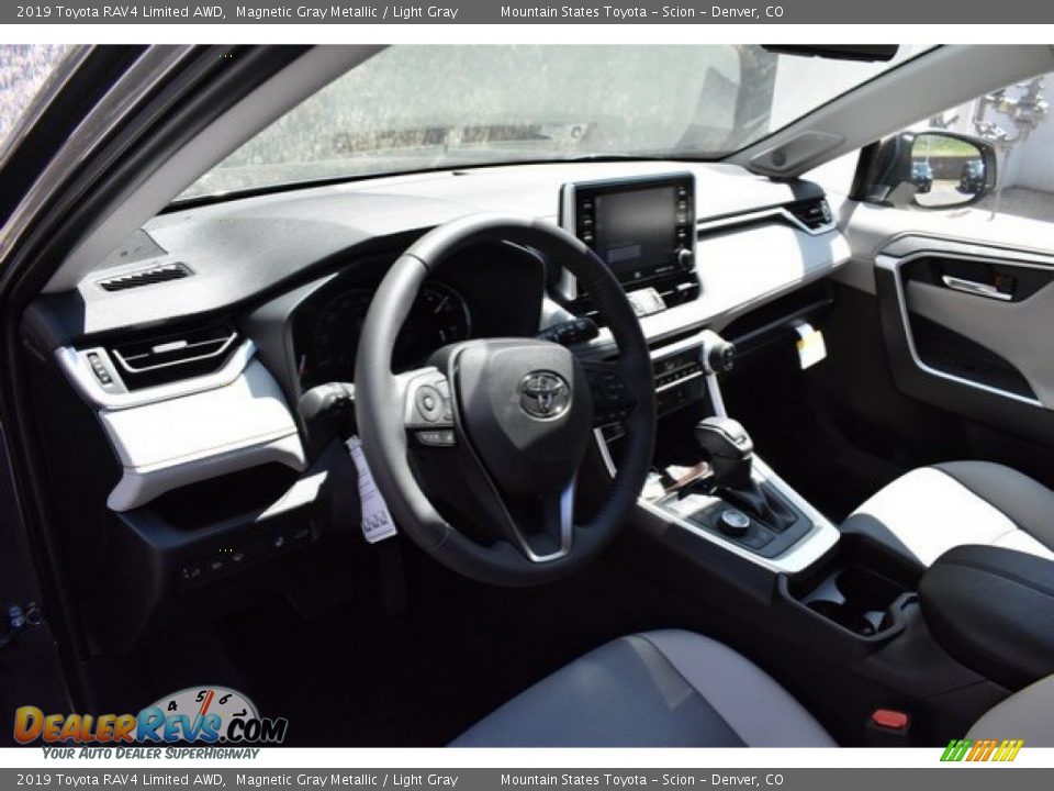 2019 Toyota RAV4 Limited AWD Magnetic Gray Metallic / Light Gray Photo #5