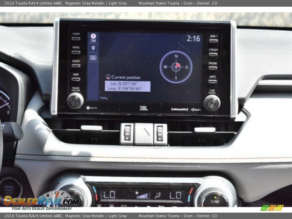 2019 Toyota RAV4 Limited AWD Magnetic Gray Metallic / Light Gray Photo #9