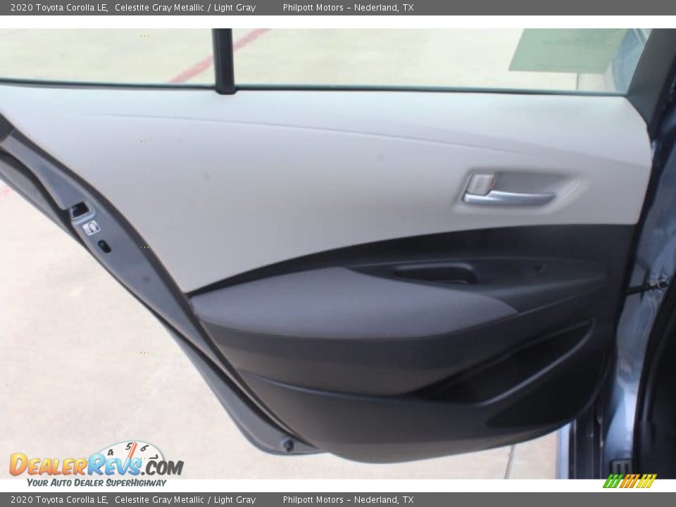 Door Panel of 2020 Toyota Corolla LE Photo #17
