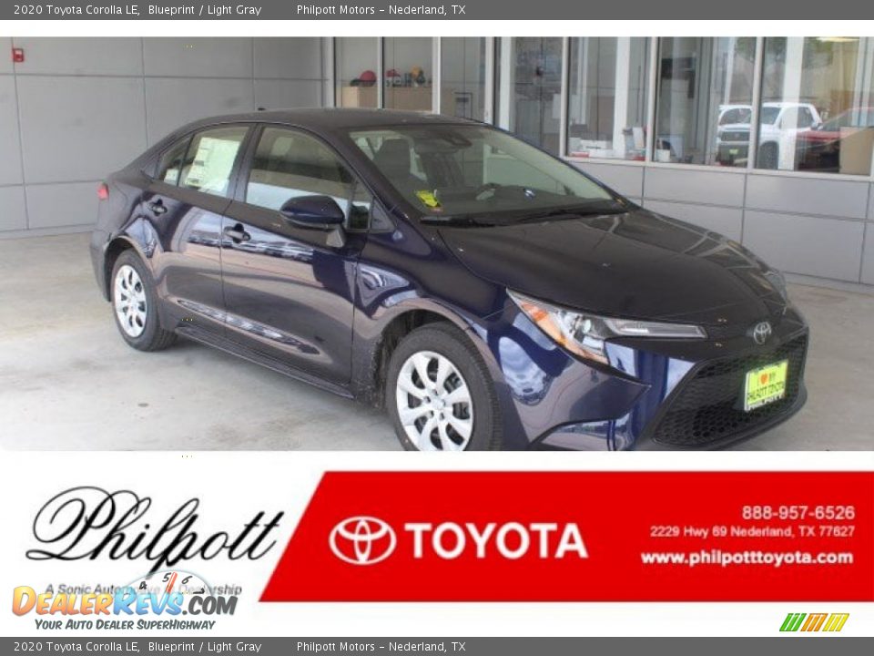 2020 Toyota Corolla LE Blueprint / Light Gray Photo #1