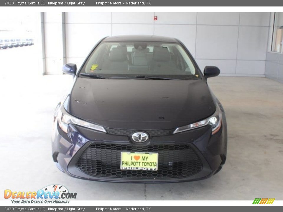 2020 Toyota Corolla LE Blueprint / Light Gray Photo #3