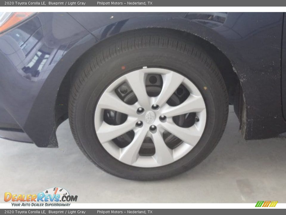 2020 Toyota Corolla LE Blueprint / Light Gray Photo #5