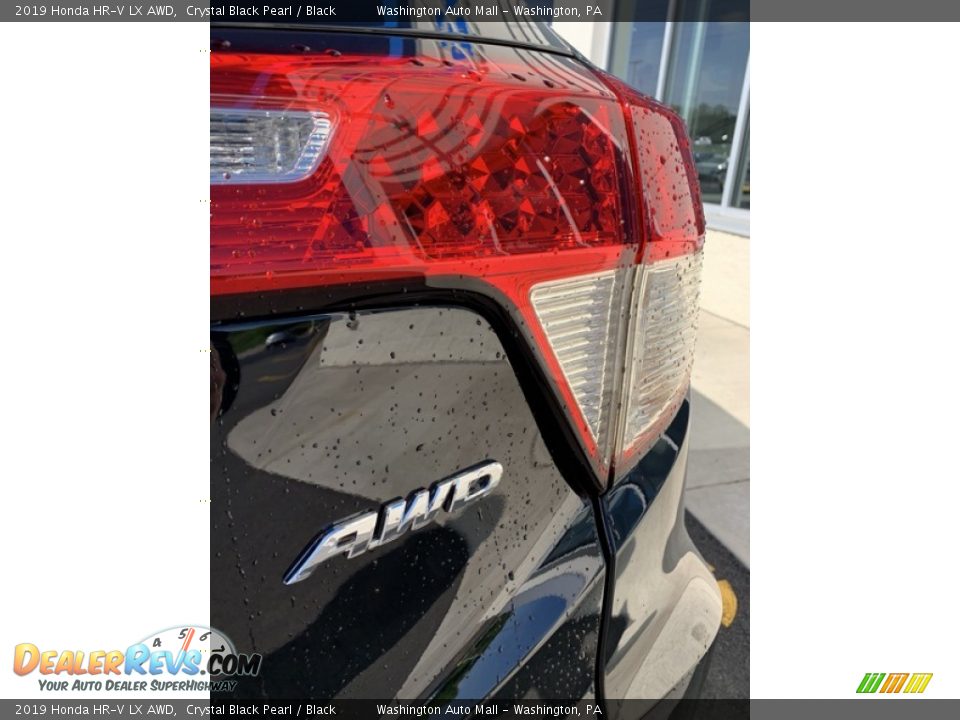 2019 Honda HR-V LX AWD Crystal Black Pearl / Black Photo #22