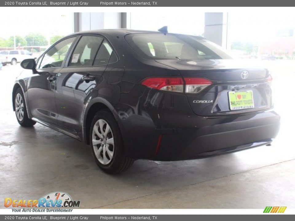 2020 Toyota Corolla LE Blueprint / Light Gray Photo #6