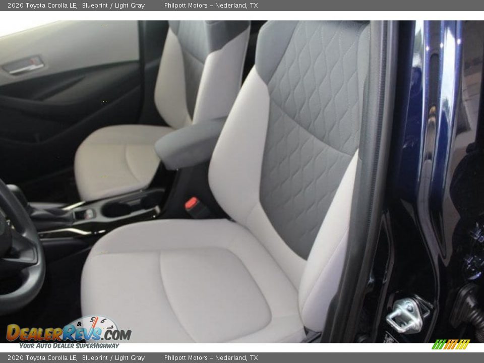 2020 Toyota Corolla LE Blueprint / Light Gray Photo #10