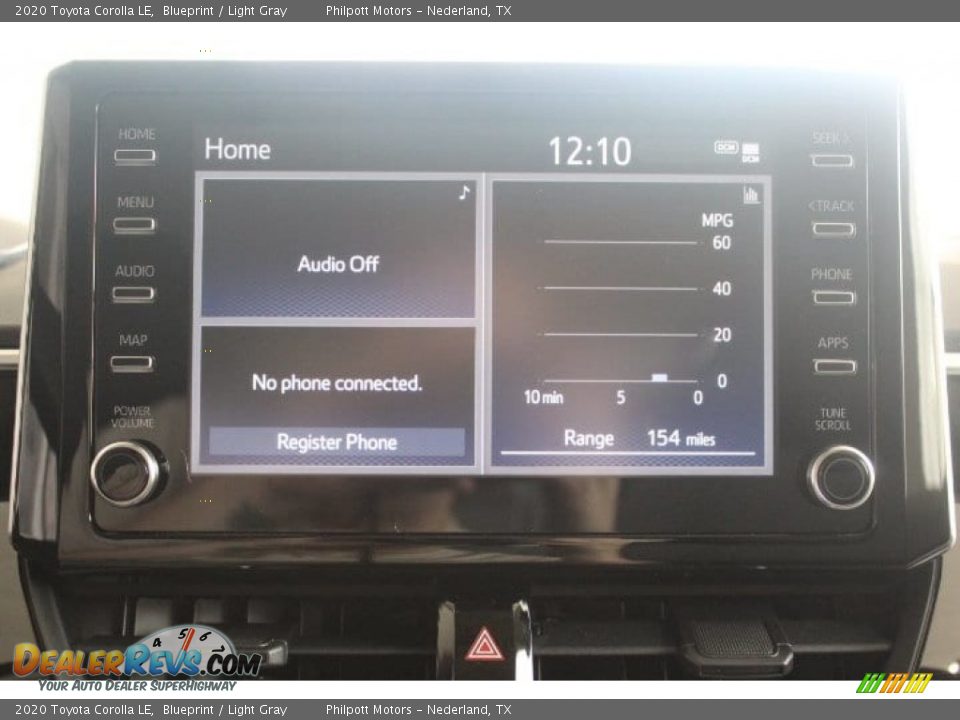2020 Toyota Corolla LE Blueprint / Light Gray Photo #11
