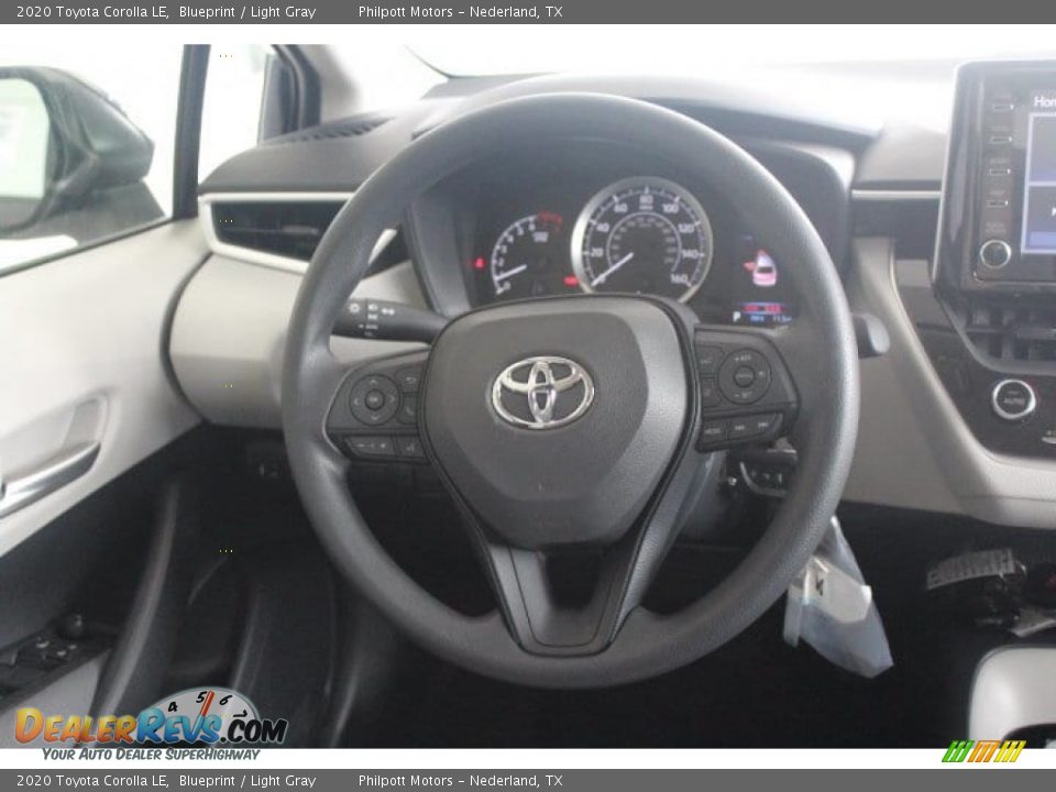2020 Toyota Corolla LE Blueprint / Light Gray Photo #19