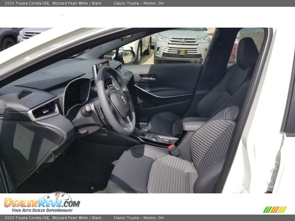 2020 Toyota Corolla XSE Blizzard Pearl White / Black Photo #2