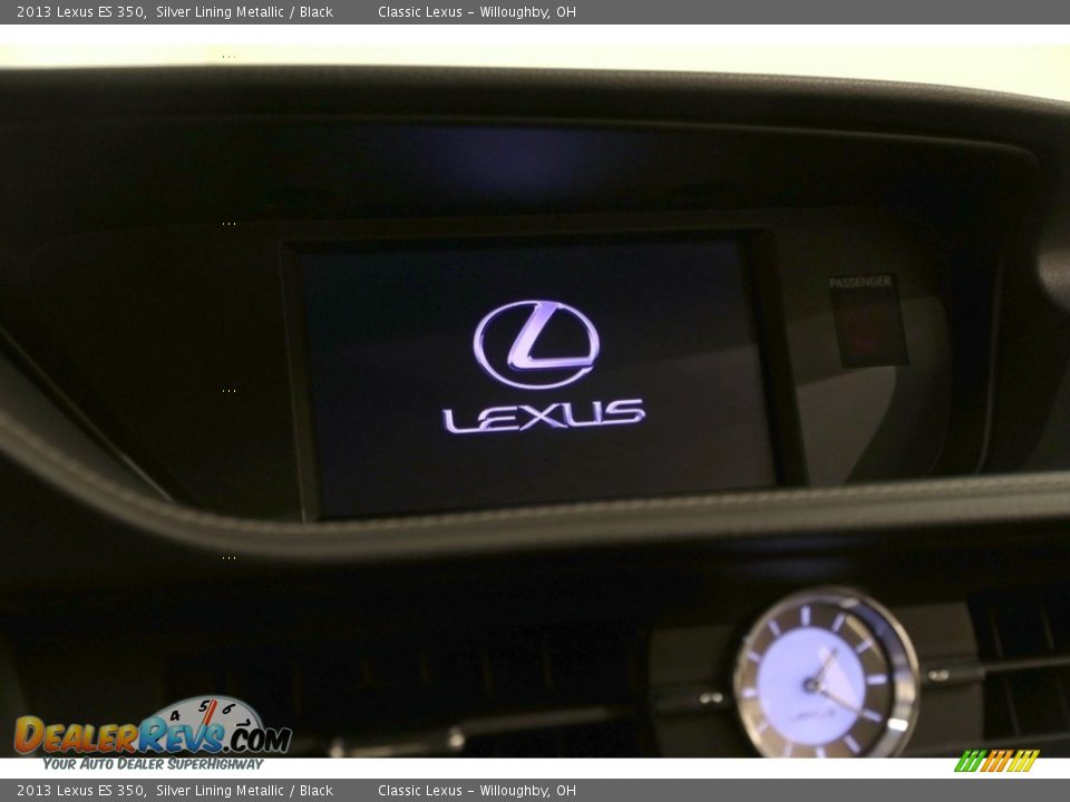 2013 Lexus ES 350 Silver Lining Metallic / Black Photo #9