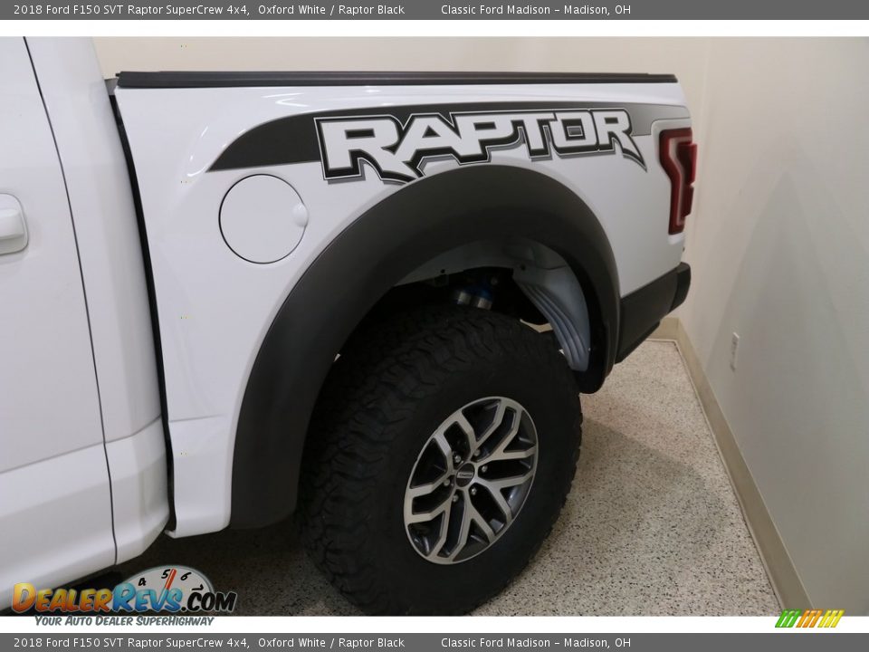 2018 Ford F150 SVT Raptor SuperCrew 4x4 Oxford White / Raptor Black Photo #4