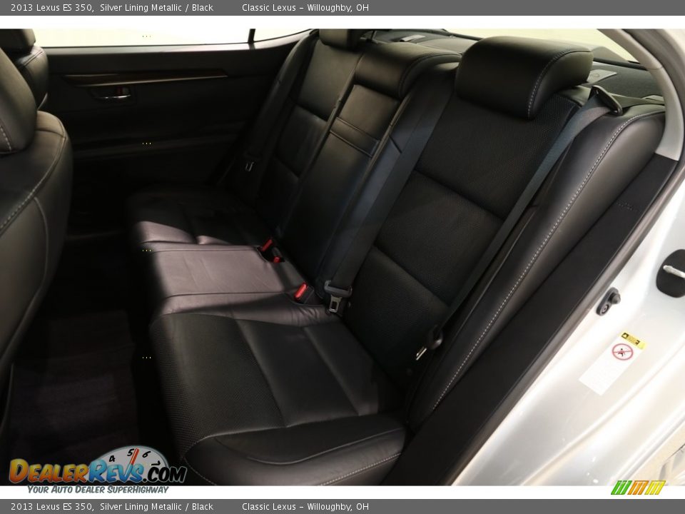 2013 Lexus ES 350 Silver Lining Metallic / Black Photo #22