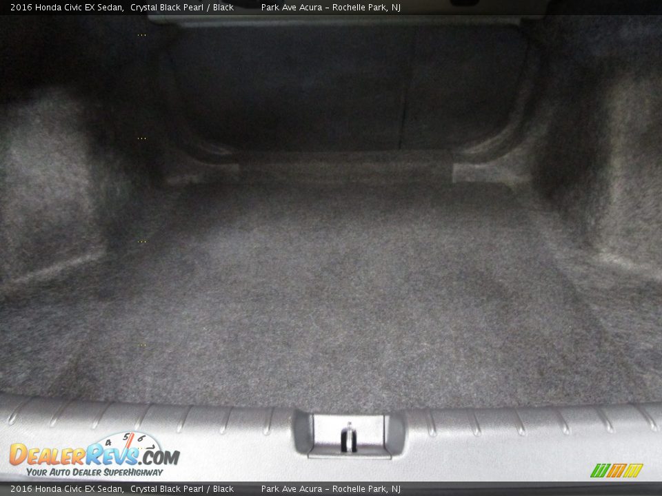 2016 Honda Civic EX Sedan Crystal Black Pearl / Black Photo #18