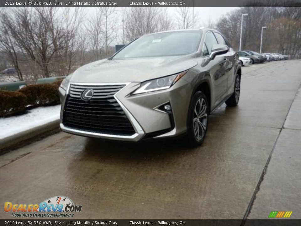 2019 Lexus RX 350 AWD Silver Lining Metallic / Stratus Gray Photo #1