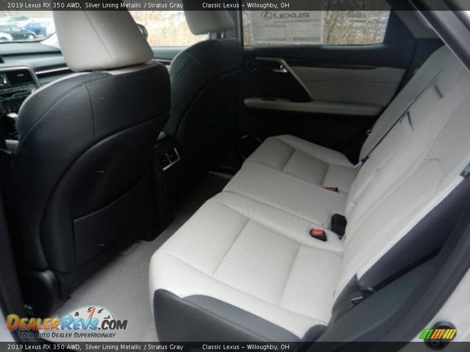 2019 Lexus RX 350 AWD Silver Lining Metallic / Stratus Gray Photo #3