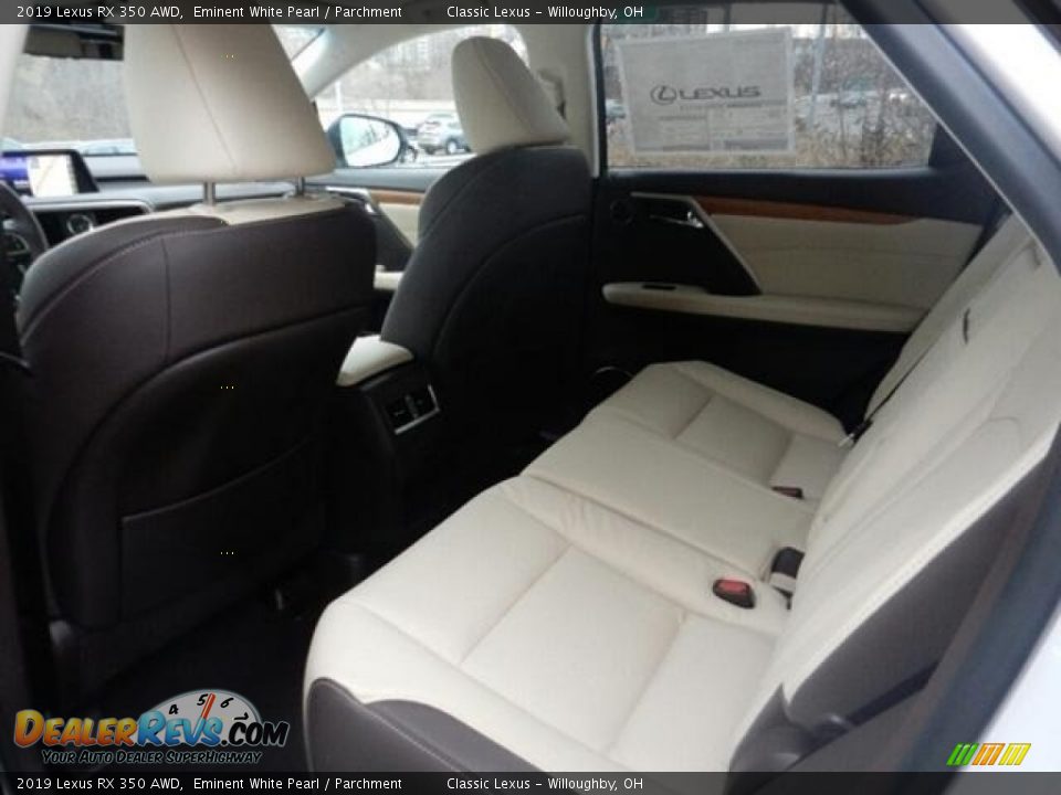 2019 Lexus RX 350 AWD Eminent White Pearl / Parchment Photo #3