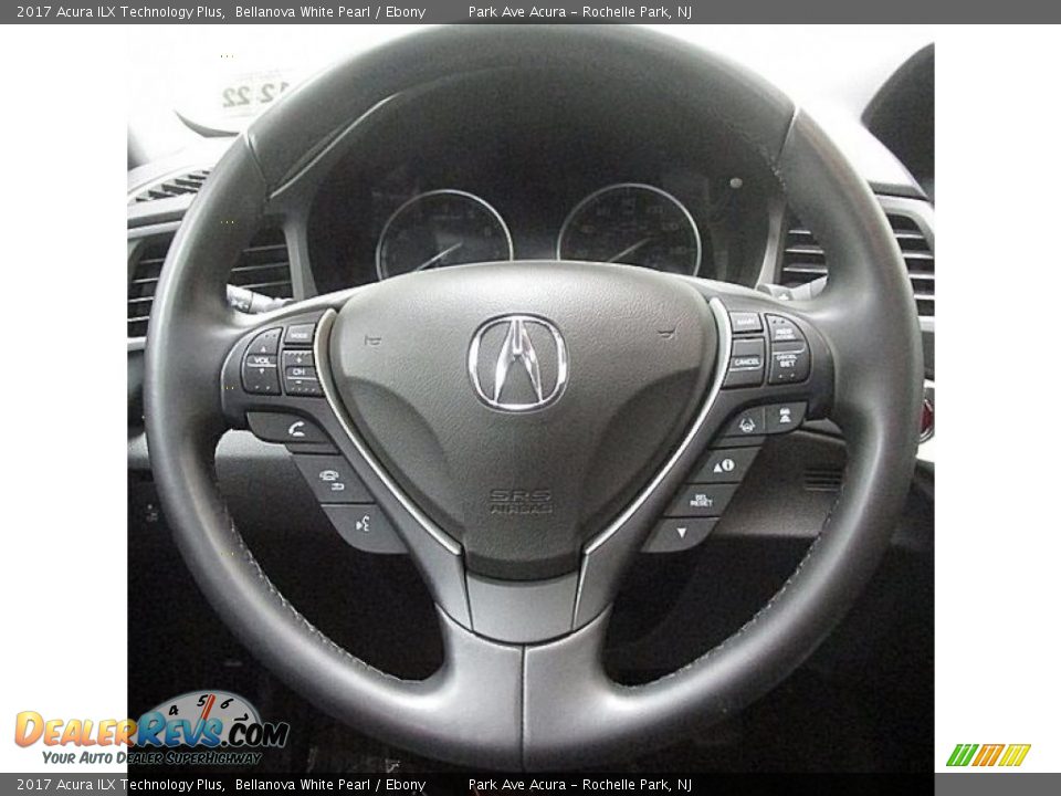 2017 Acura ILX Technology Plus Bellanova White Pearl / Ebony Photo #20