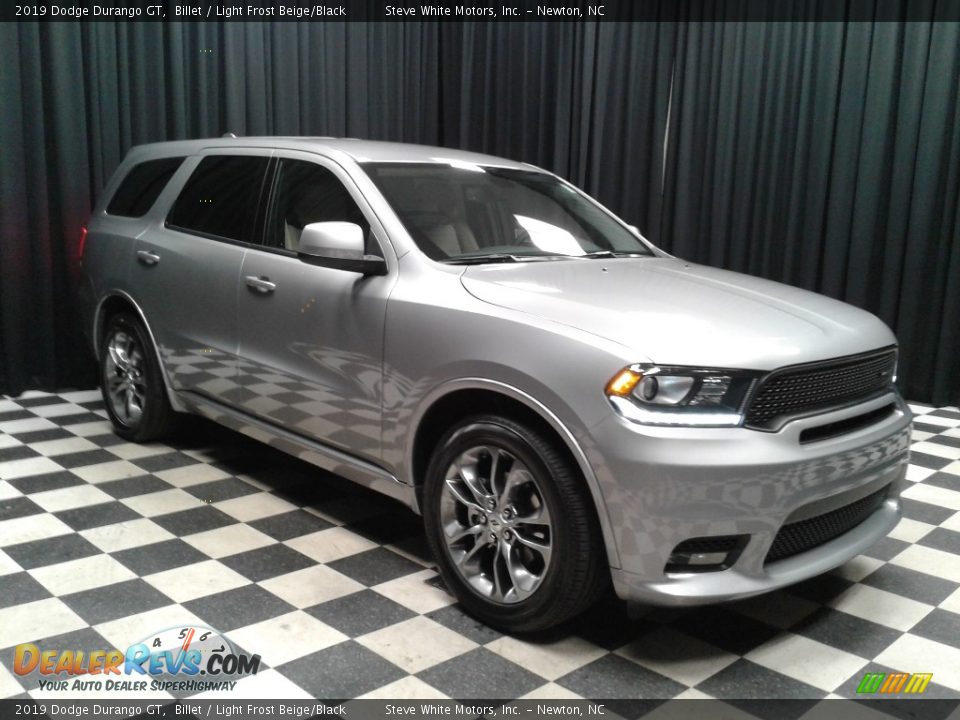2019 Dodge Durango GT Billet / Light Frost Beige/Black Photo #4