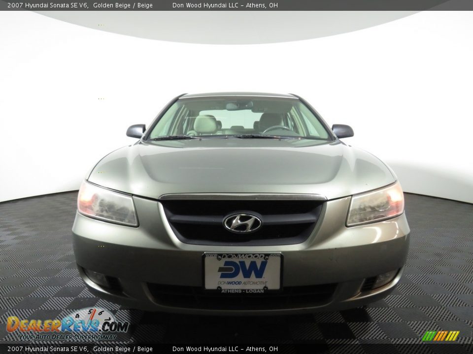 2007 Hyundai Sonata SE V6 Golden Beige / Beige Photo #29