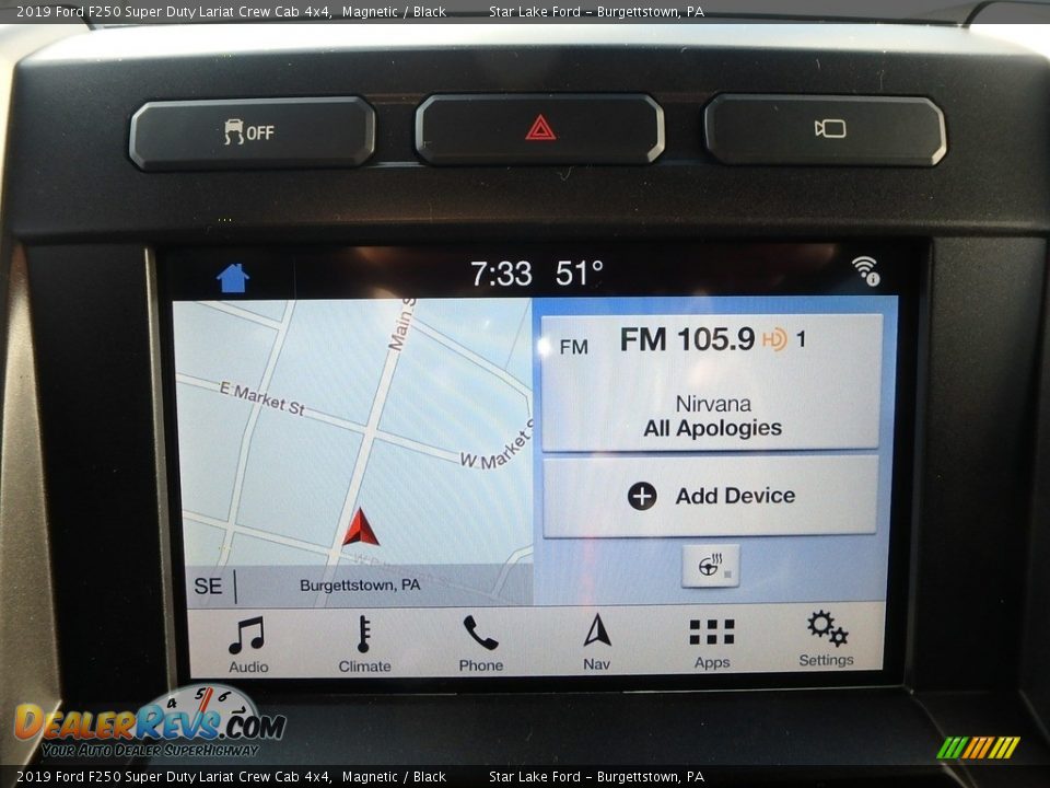 2019 Ford F250 Super Duty Lariat Crew Cab 4x4 Magnetic / Black Photo #19