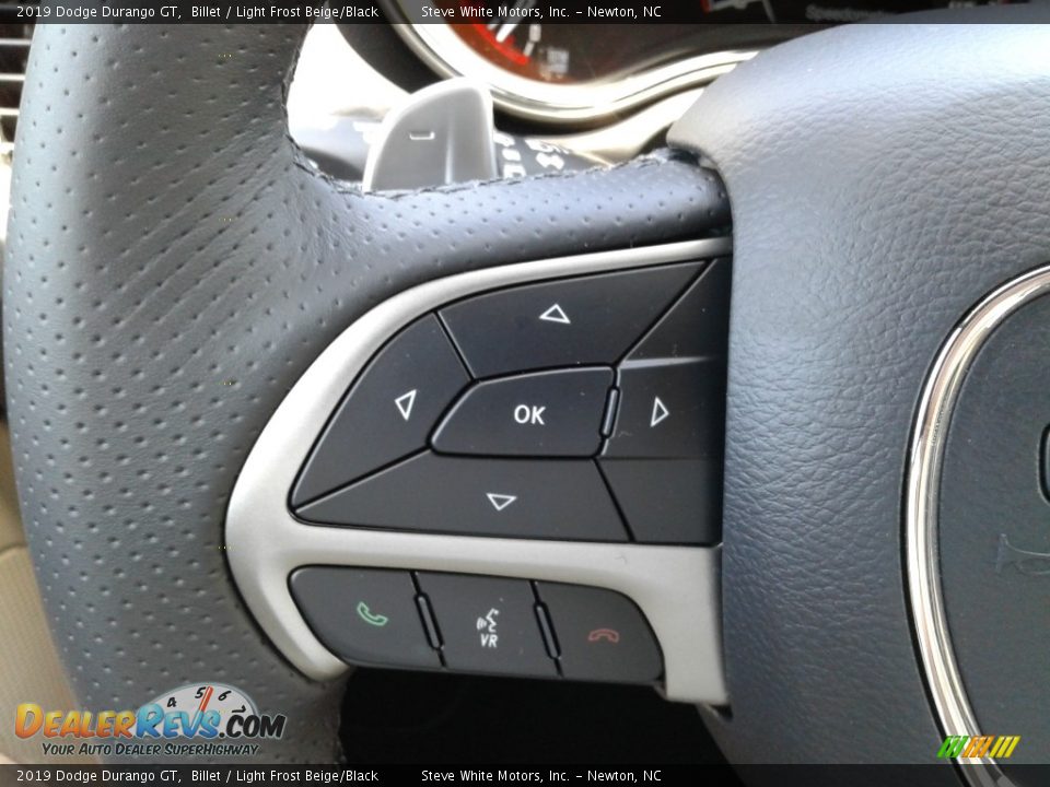 2019 Dodge Durango GT Billet / Light Frost Beige/Black Photo #19