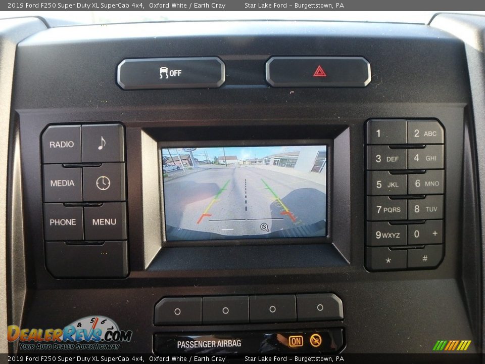 2019 Ford F250 Super Duty XL SuperCab 4x4 Oxford White / Earth Gray Photo #20