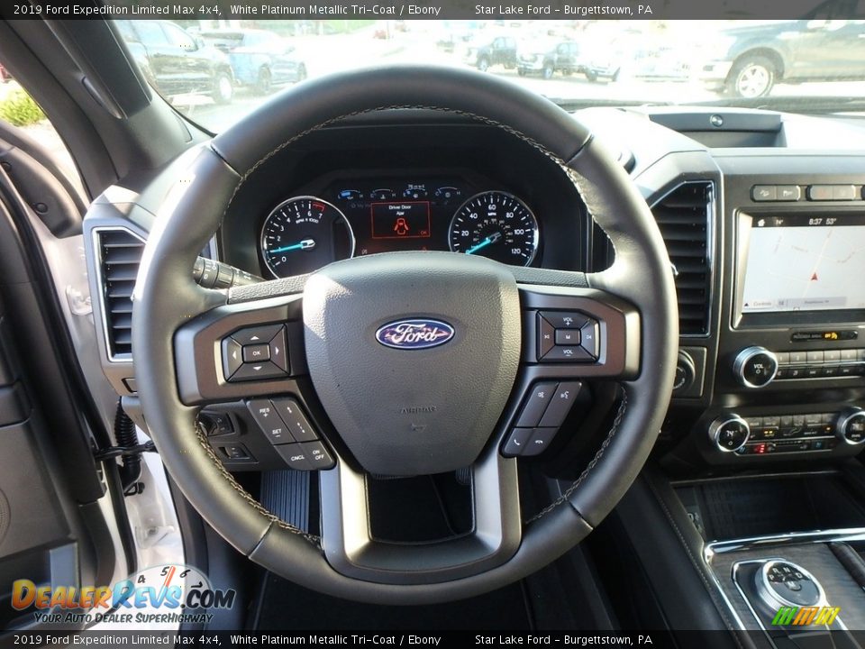 2019 Ford Expedition Limited Max 4x4 Steering Wheel Photo #17