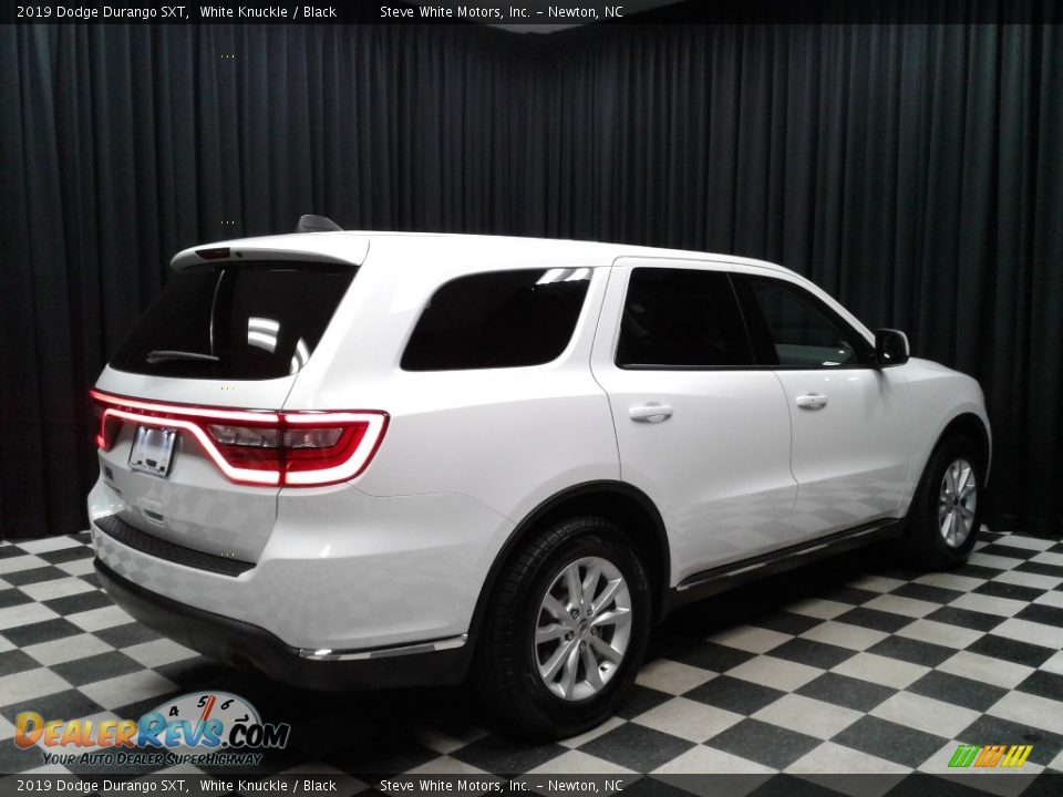 2019 Dodge Durango SXT White Knuckle / Black Photo #6
