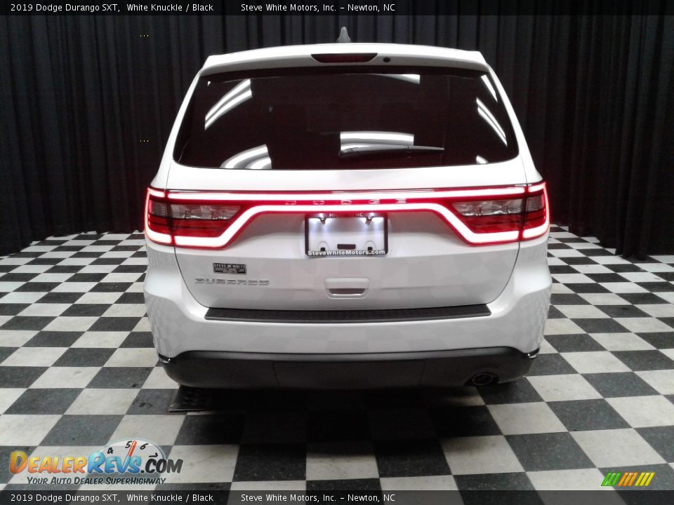 2019 Dodge Durango SXT White Knuckle / Black Photo #7