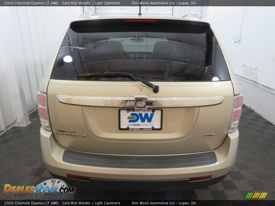 2009 Chevrolet Equinox LT AWD Gold Mist Metallic / Light Cashmere Photo #12