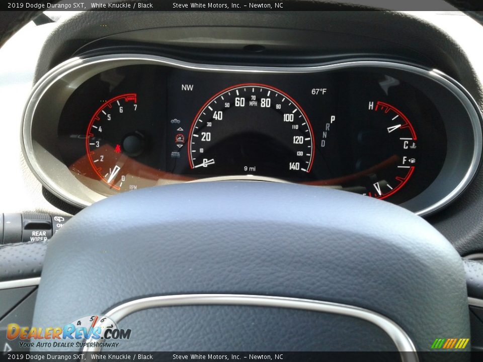 2019 Dodge Durango SXT White Knuckle / Black Photo #21