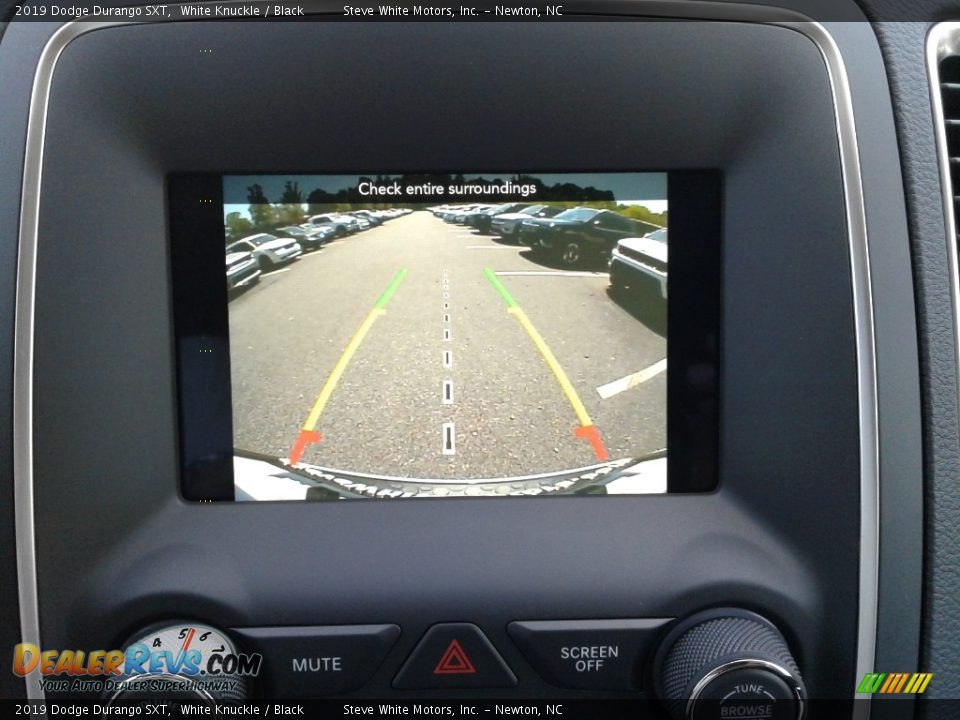 2019 Dodge Durango SXT White Knuckle / Black Photo #24