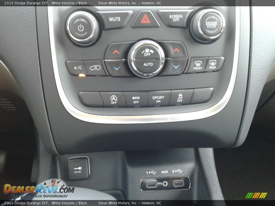 2019 Dodge Durango SXT White Knuckle / Black Photo #29