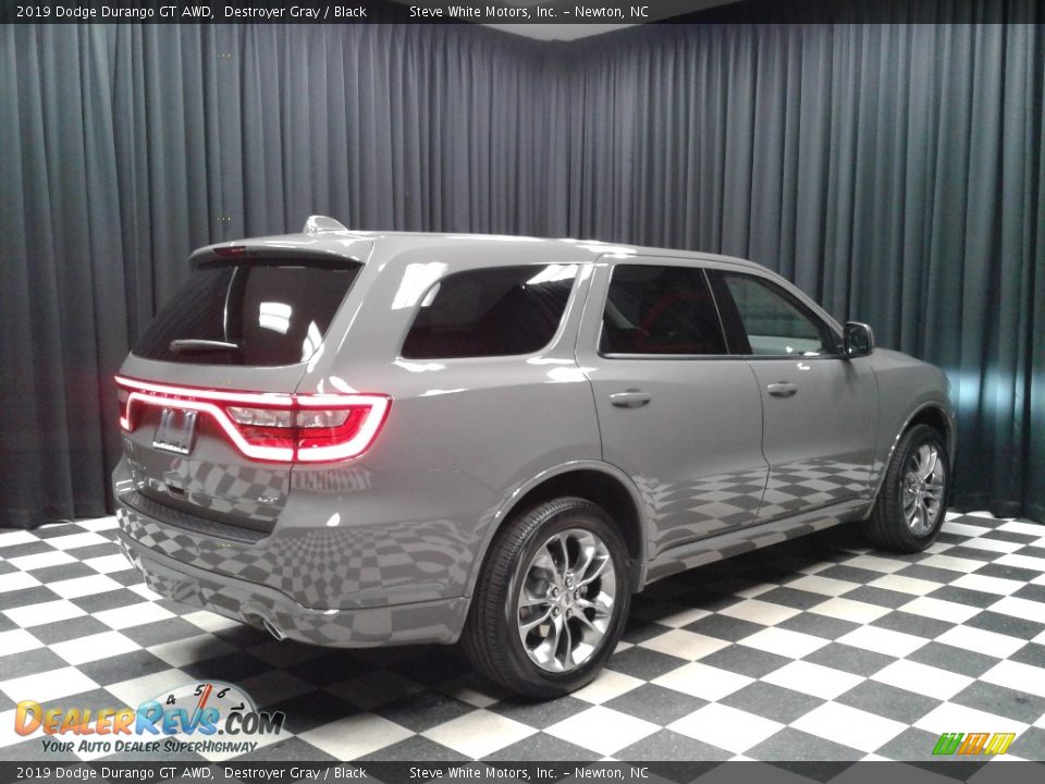 2019 Dodge Durango GT AWD Destroyer Gray / Black Photo #6