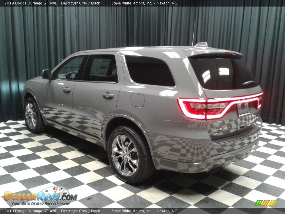 2019 Dodge Durango GT AWD Destroyer Gray / Black Photo #8