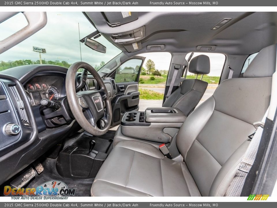 2015 GMC Sierra 2500HD Double Cab 4x4 Summit White / Jet Black/Dark Ash Photo #4