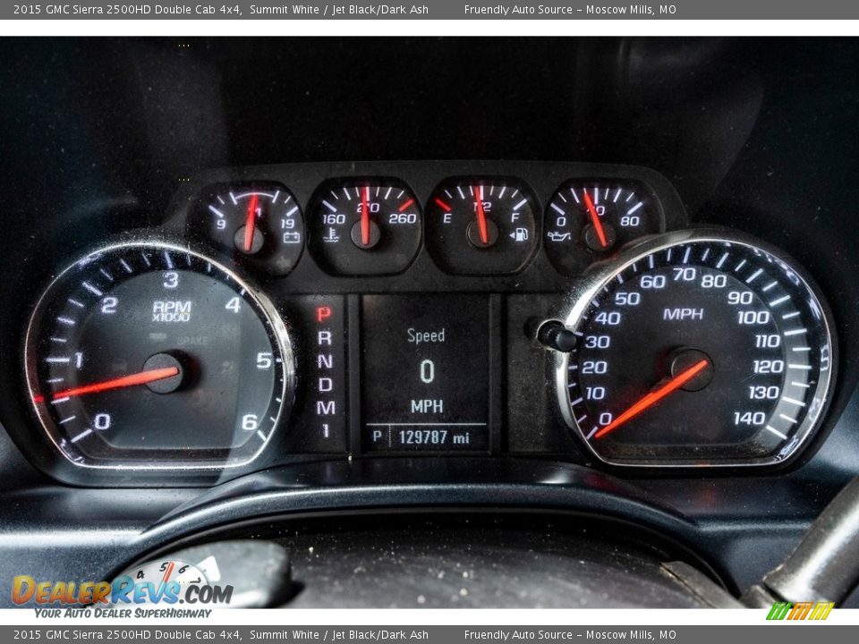 2015 GMC Sierra 2500HD Double Cab 4x4 Summit White / Jet Black/Dark Ash Photo #7