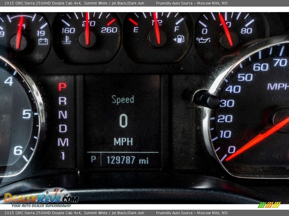 2015 GMC Sierra 2500HD Double Cab 4x4 Summit White / Jet Black/Dark Ash Photo #8