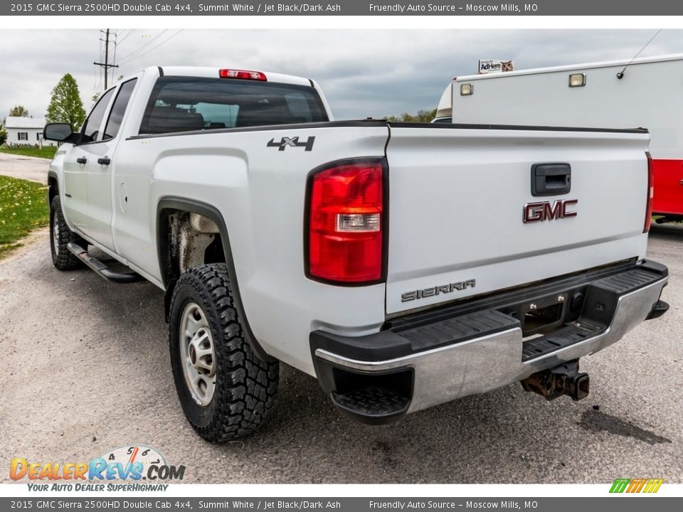 2015 GMC Sierra 2500HD Double Cab 4x4 Summit White / Jet Black/Dark Ash Photo #11