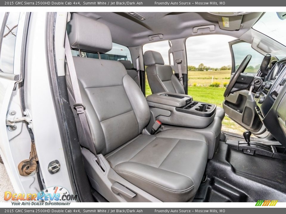2015 GMC Sierra 2500HD Double Cab 4x4 Summit White / Jet Black/Dark Ash Photo #13
