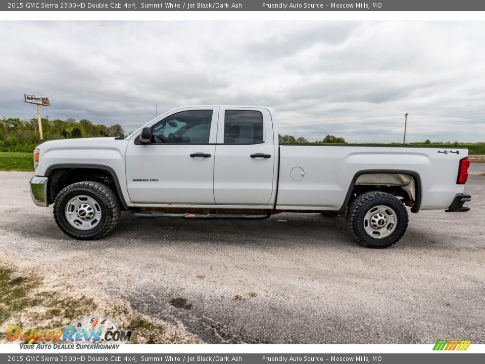 2015 GMC Sierra 2500HD Double Cab 4x4 Summit White / Jet Black/Dark Ash Photo #14