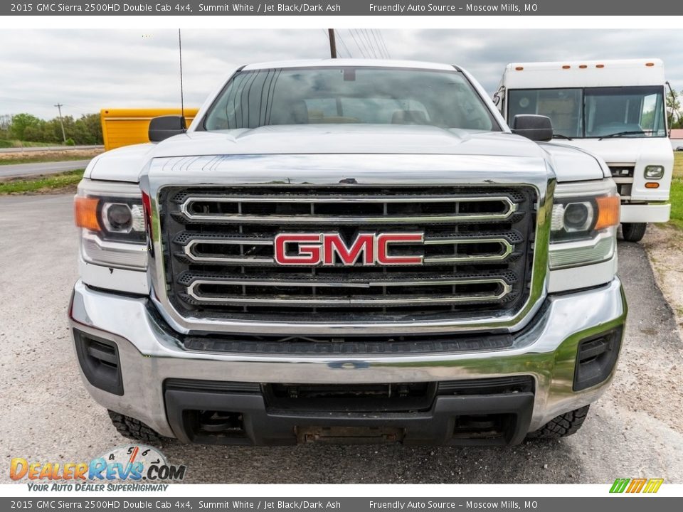 2015 GMC Sierra 2500HD Double Cab 4x4 Summit White / Jet Black/Dark Ash Photo #18