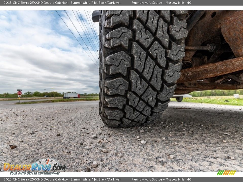 2015 GMC Sierra 2500HD Double Cab 4x4 Summit White / Jet Black/Dark Ash Photo #19