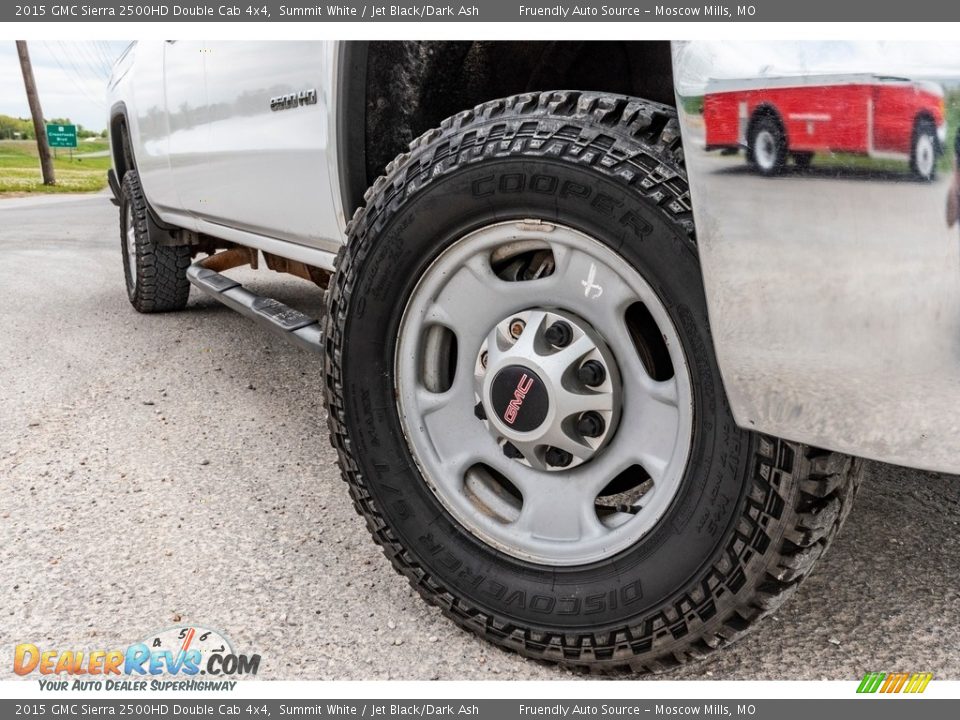 2015 GMC Sierra 2500HD Double Cab 4x4 Summit White / Jet Black/Dark Ash Photo #20