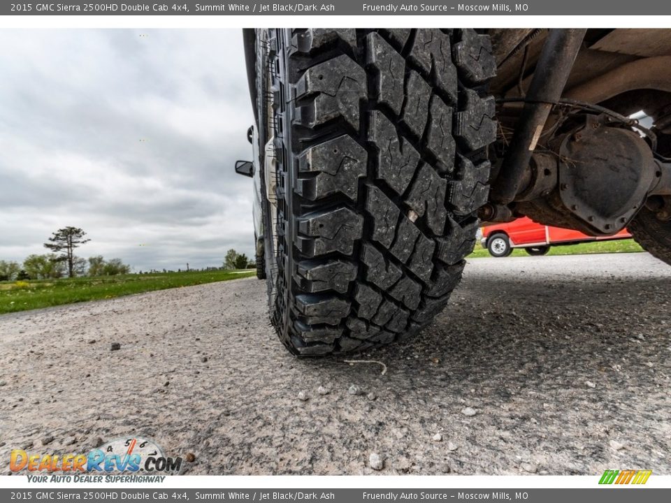 2015 GMC Sierra 2500HD Double Cab 4x4 Summit White / Jet Black/Dark Ash Photo #22