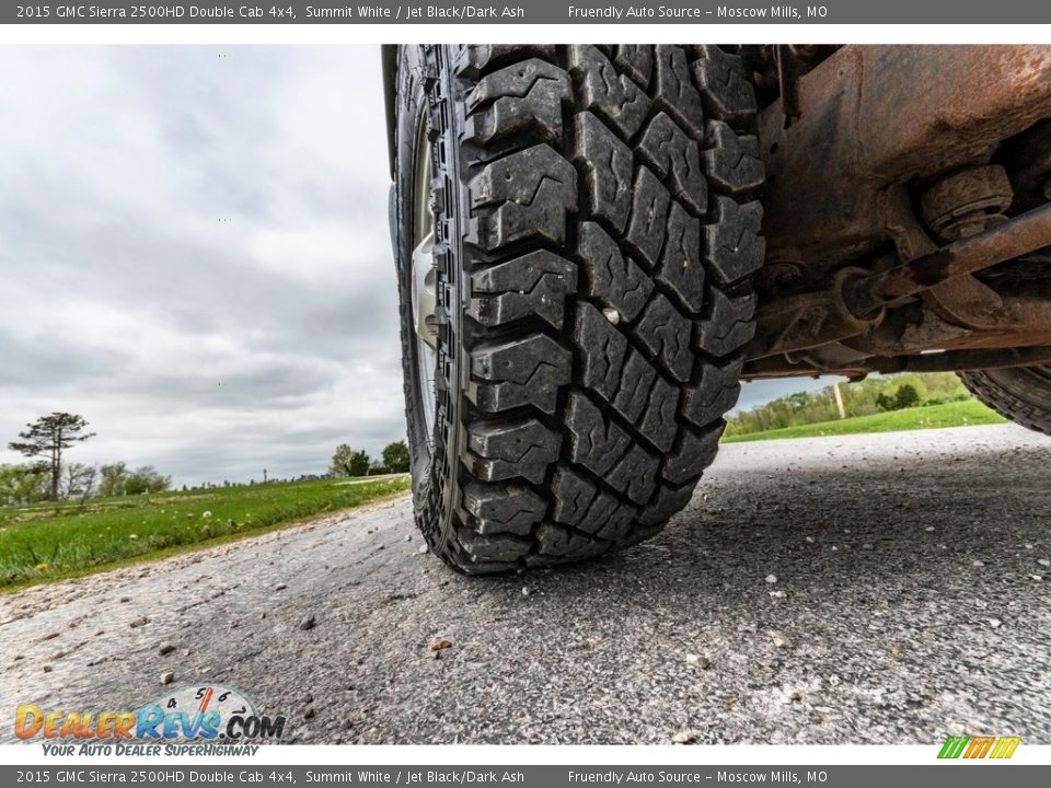 2015 GMC Sierra 2500HD Double Cab 4x4 Summit White / Jet Black/Dark Ash Photo #23